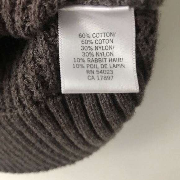 Banana Republic Rabbit Hair Hooded Oversized Soft Sweater Luxury Minimalist - Picture 7 of 7